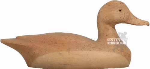 7X15 DESKTOP CARVED WOODEN DUCK
