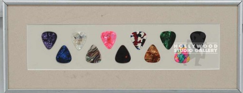 6X15  MULTI-COLORED GUITAR PICKS