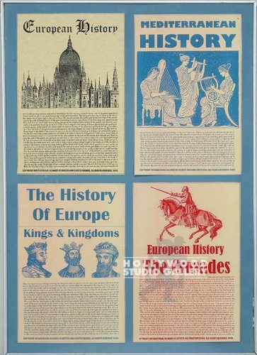 HSM 35X25 JJ (4) PART HISTORY POSTR