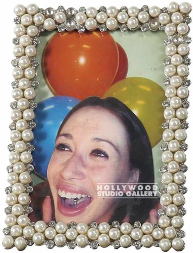7X5 TABLETOP WOMAN PEARL FRAME