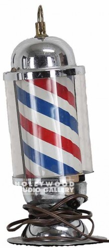 15" WORKING BARBER SHOP LIGHT