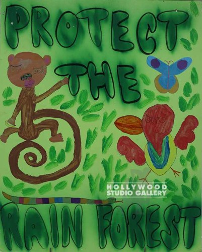40X32PROTECT/RAINFOREST UNFRMD PSTR