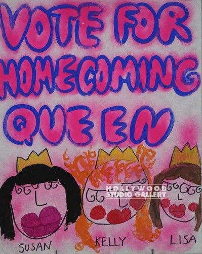 40X32VOTE HOMECOMING QUEEN/POSTER