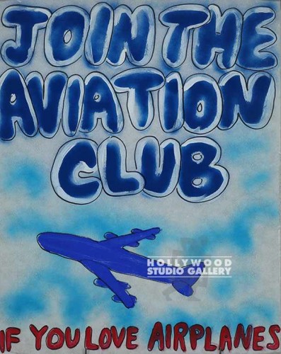 40X32 AVIATION CLUB UNFRMD PSTR