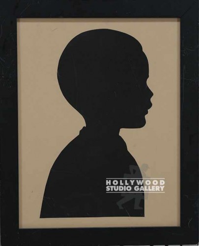 16X13 LIL BOY SILHOUETTE/BLCK FRM