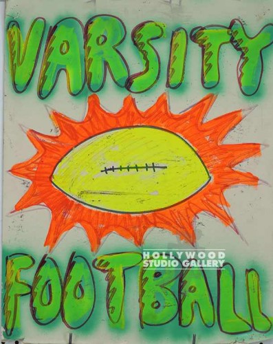 25X20 VARSITY FOOTBALL POSTER