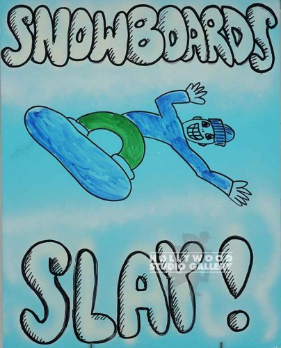 40X32 SNOWBOARD SLAY/JJ/ POSTER