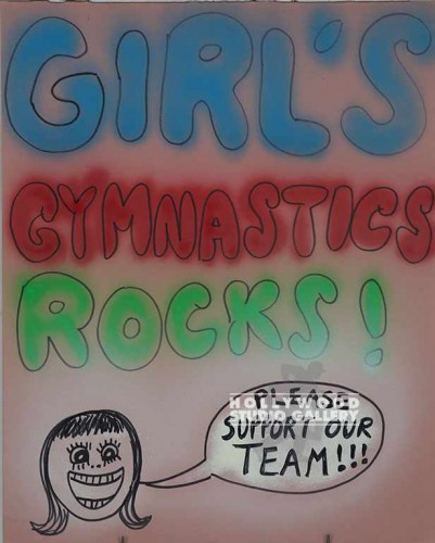 40X32 GIRL`S GYMNASTICS/JJ/POSTER