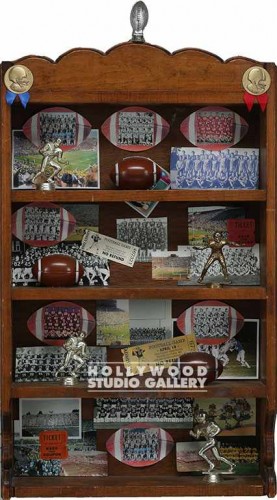 35x19x4 Football Memorabilia/Shelves
