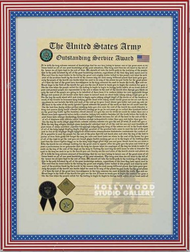 24X18 JJ/U.S FLAG FRM/CERTIFICATE/