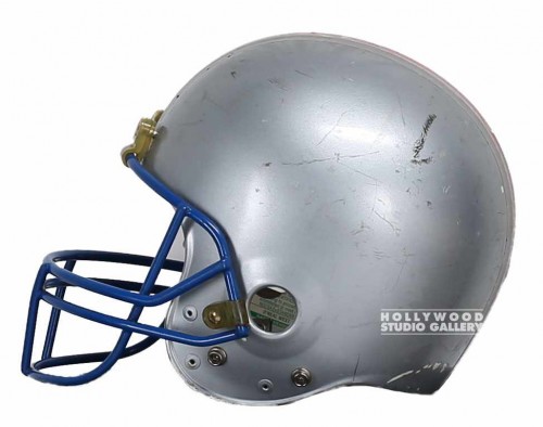 13x9``MED SIZE SILVER HELMET