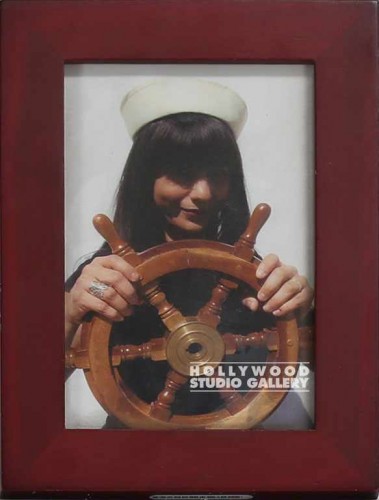 8X6 DESKTOP LADY W SAILOR HAT