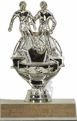 6" SOCCER TROPHIE
