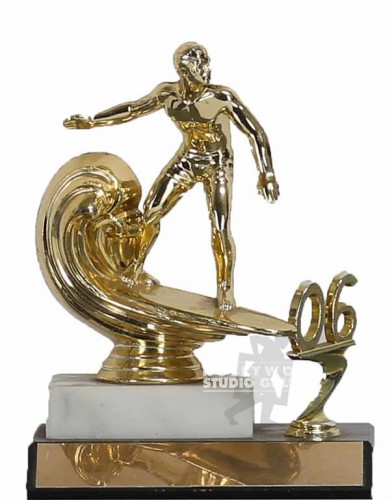 7" SURFING TROPHIE