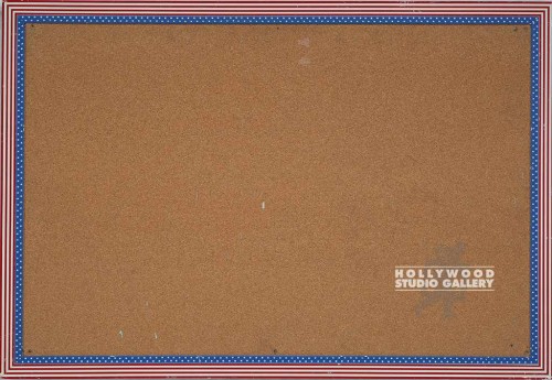 25X37 BULLETIN BOARD/U.S FLAG FRAME