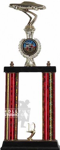 19" CAR TROPHIE/ "COPS& CRUISERS"