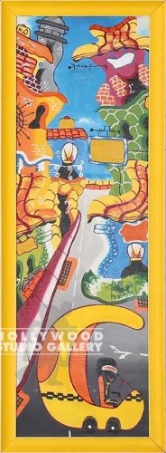 33x12 COLORFUL URBAN STREET YELLOW