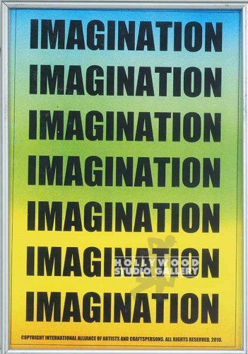 16X11 IMAGINATION WORDS