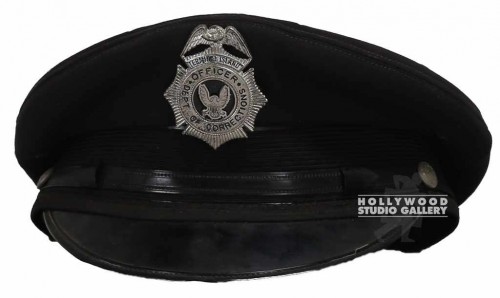 10" BLACK COP HAT