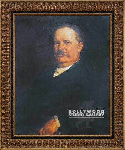 39X33 MALE PORTRAIT/GOLD FRAME