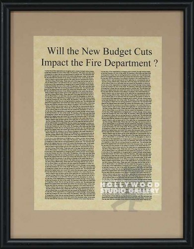 12X9 WILL THE NEW BUDGET CUTS