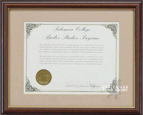 12X15 BARBER STUDIES PROGRAM/CERTIF