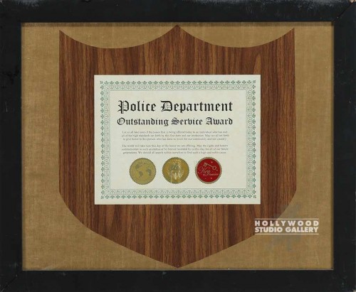 19X23 OUTSTANDING SERVICE AWRD/P.D.