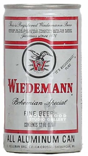 5" WIEDEMANN BEER CAN