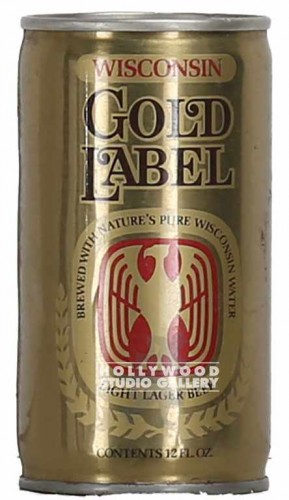 5" GOLD LABEL BEER CAN