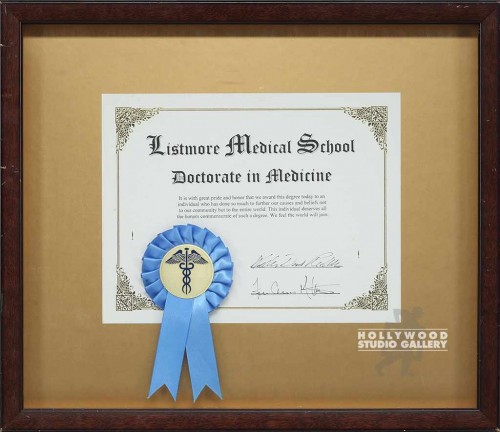 16X18 LISTMORE CERTF./BLUE RIBBON