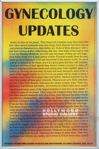 16X11 "GYNECOLOGY UPDATES"/CLR PAPR