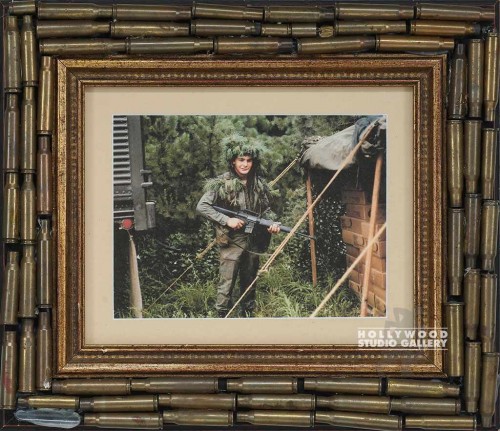 12X14BULLETSHELL FRM/WILLIE W/RIFLE