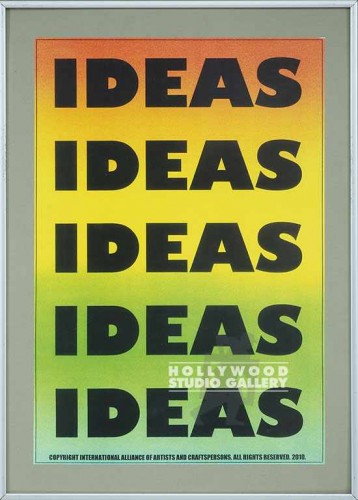 18X13 IDEAS WORDS