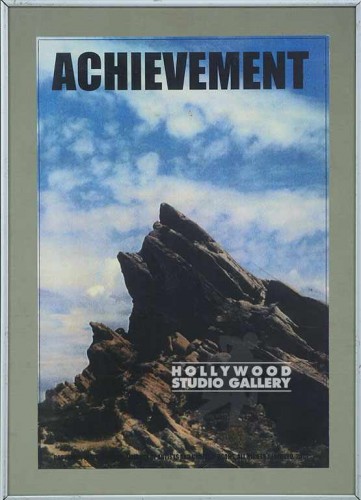 18X13 ACHIEVMENT MOTIV. POSTER/FRM