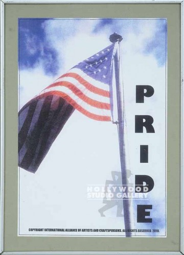 18X13 PRIDE MOTIV. POSTER/FRM
