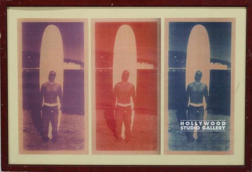 21X30 3 PHOTOS/SURFING MAN STANDING