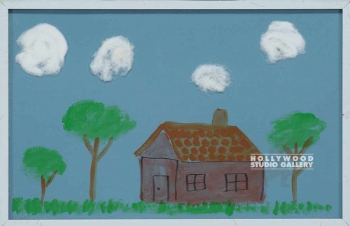 11X17 WHITE FRM/ KIDDIE DRWG/COTTON
