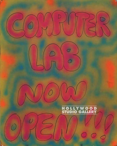 40X32 POSTER/COMPUTER LAB NOW OPEN