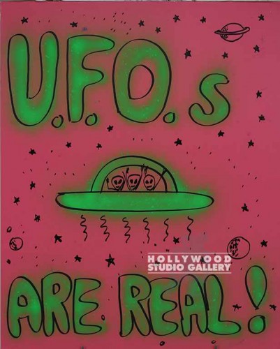 40X32 POSTER/ U.F.O.S ARE REAL
