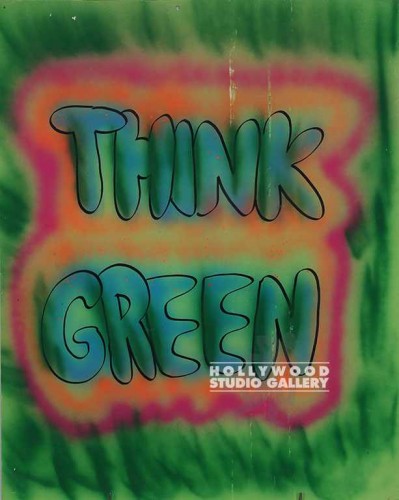 40X32 POSTER/ THINK GREEN
