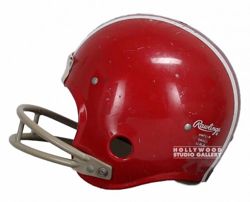 12x9``RED FOOTBALL HELMET