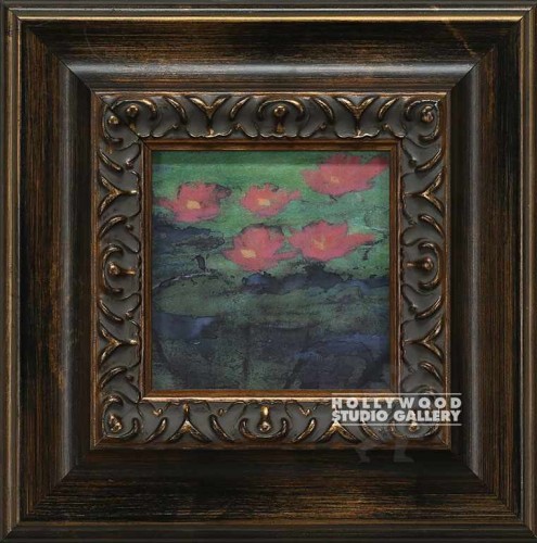 13X13 ORNATE FRM/J.J. WATER LILLIES