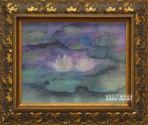 16X19GLD ORNTE FM/J.J. WATERLILLIES