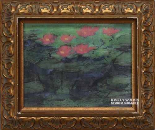 16X19GLD ORNTE FM/J.J. WATERLILLIES