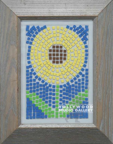 14X11 SM - TILE SUNFLOWER