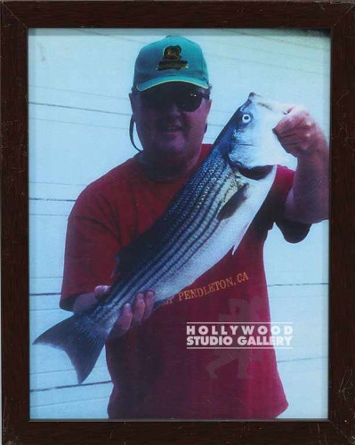 12X10CLR PHTO/WADE PARKING LOT FISH