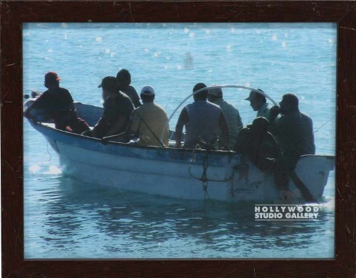 10X12 CLR PHTO/ BOAT 9 FISHERMEN