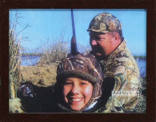 10X12 CLR PHTO/ YOUNG/ OLD HUNTER
