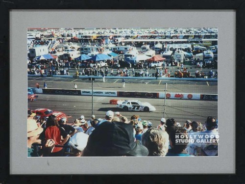 14X18 BLK FRM/ RF/ RACE CAR PHOTO