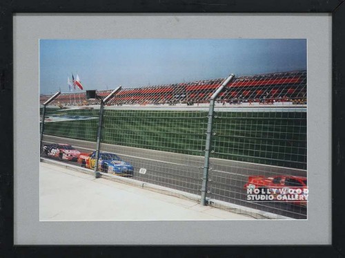 14X18 BLK FRM/ RF/ RACE CAR PHOTO